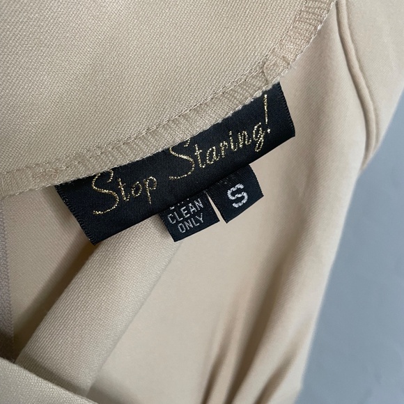 GUC Stop Staring! Irene Beige Dress - Picture 4 of 5